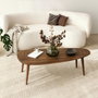 Hanah Home Mesa de centro Sweet - Walnut